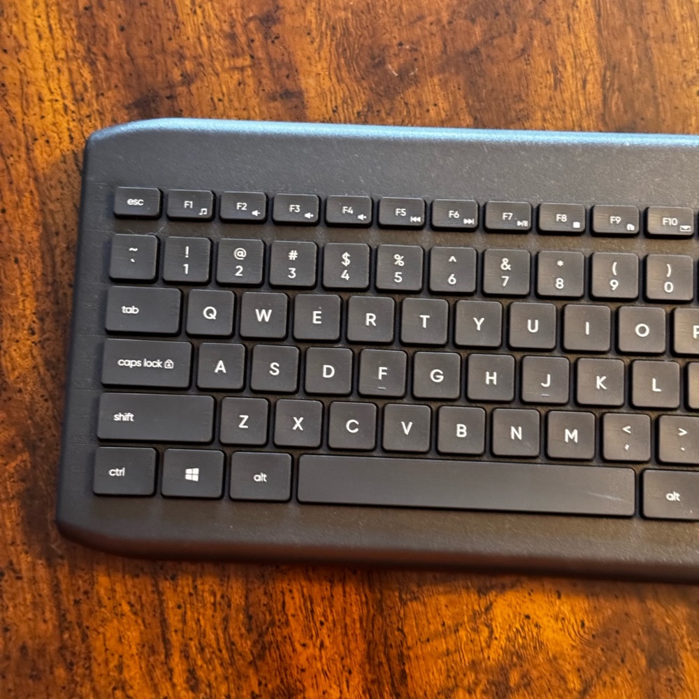 Black Wireless Keyboard